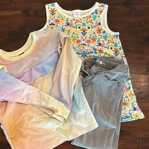 Girls size 8 bundle (Tea, Primary, Hanna Andersson)